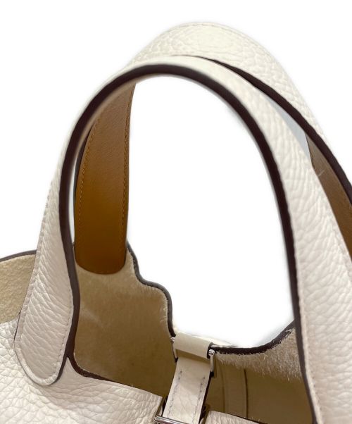 HERMES（エルメス）HERMES (エルメス) ピコタンロックPM ホワイト サイズ:PMの古着・服飾アイテム