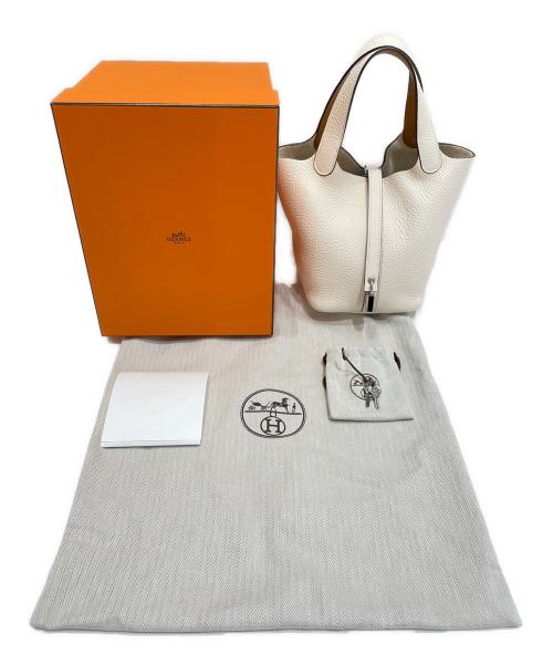 HERMES（エルメス）HERMES (エルメス) ピコタンロックPM ホワイト サイズ:PMの古着・服飾アイテム