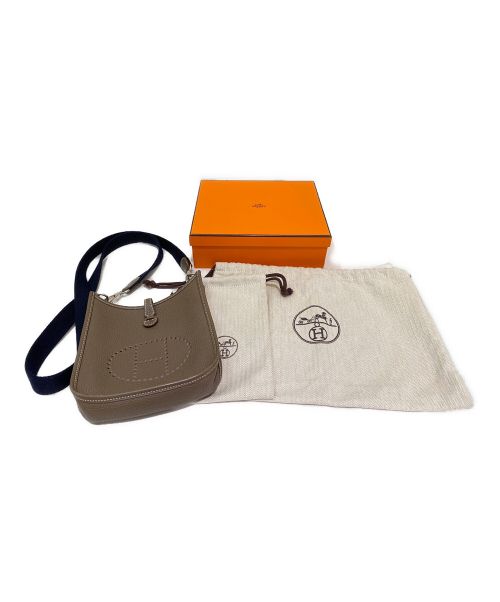 HERMES（エルメス）HERMES (エルメス) エブリンTPM エトゥープ×シルバー金具 サイズ:TPMの古着・服飾アイテム