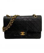 CHANELシャネル）の古着「マトラッセ25」｜ブラック