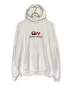 BALENCIAGAバレンシアガ）の古着「GYM WEAR LARGE FIT HOODIE」｜ホワイト