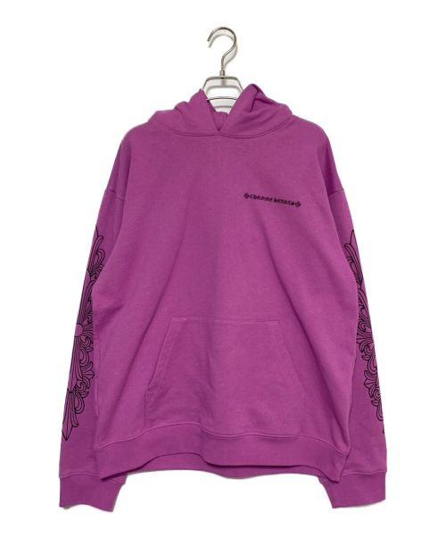CHROME HEARTS（クロムハーツ）CHROME HEARTS (クロムハーツ) MATTY BOY (マッティー ボーイ) Hoodie パープル サイズ:XLの古着・服飾アイテム