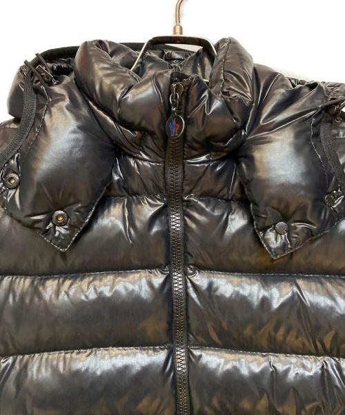 MONCLER（モンクレール）MONCLER (モンクレール) ジップアップダウンジャケット ブラックの古着・服飾アイテム