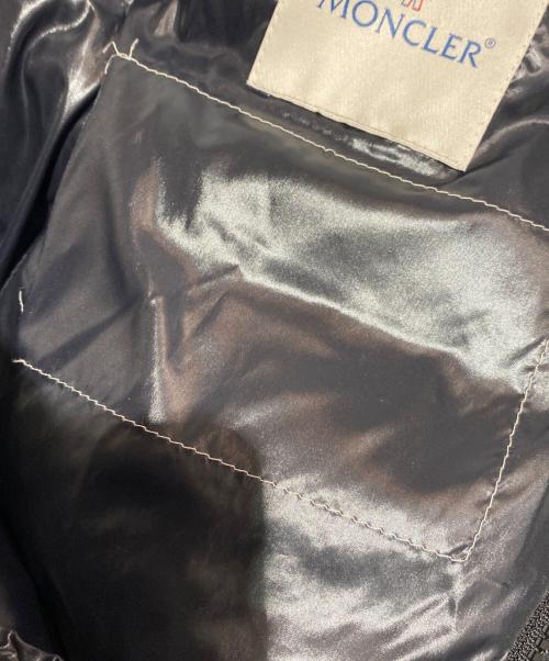 MONCLER（モンクレール）MONCLER (モンクレール) ジップアップダウンジャケット ブラックの古着・服飾アイテム