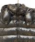 MONCLER (モンクレール) ジップアップダウンジャケット ブラック：39800円