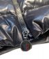 中古・古着 MONCLER (モンクレール) ジップアップダウンジャケット ブラック：39800円