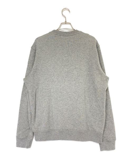 MONCLER（モンクレール）MONCLER (モンクレール) ロゴスタッズスウェット グレー サイズ:Mの古着・服飾アイテム