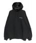 BALENCIAGA（バレンシアガ）の古着「Cotton logo sweatshirt」｜ブラック