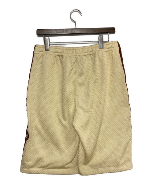 GUCCI（グッチ）GUCCI (グッチ) Side Mesh Shorts Black  ベージュ サイズ:Sの古着・服飾アイテム