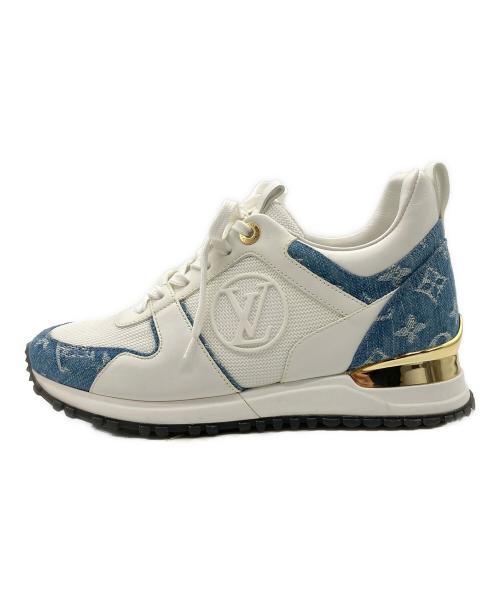 LOUIS VUITTON（ルイ ヴィトン）LOUIS VUITTON (ルイ ヴィトン) モノグラムレザースニーカー ホワイト サイズ:37の古着・服飾アイテム