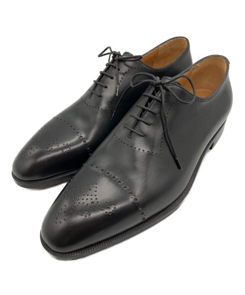 Berluti（ベルルッティ）Berluti (ベルルッティ) メダリオンプレーントゥシューズ ブラック サイズ:9 1/2の古着・服飾アイテム