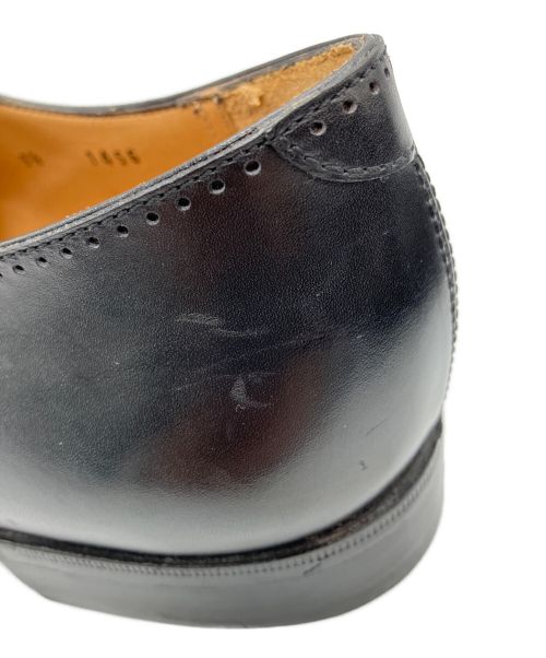 Berluti（ベルルッティ）Berluti (ベルルッティ) メダリオンプレーントゥシューズ ブラック サイズ:9 1/2の古着・服飾アイテム