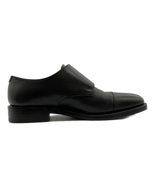 JOHN LOBB（ジョンロブ）JOHN LOBB (ジョンロブ) ダブルモンクレザーシューズ ブラック サイズ:6 Eの古着・服飾アイテム