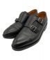 JOHN LOBB（ジョンロブ）の古着「ダブルモンクレザーシューズ」｜ブラック