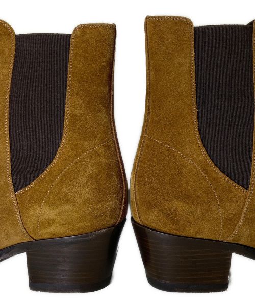 CELINE（セリーヌ）CELINE (セリーヌ) サイドゴアスウェードブーツ ブラウン サイズ:39の古着・服飾アイテム