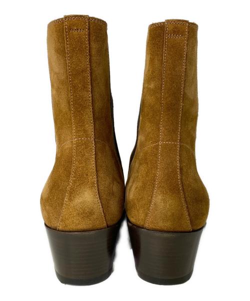 CELINE（セリーヌ）CELINE (セリーヌ) サイドゴアスウェードブーツ ブラウン サイズ:39の古着・服飾アイテム