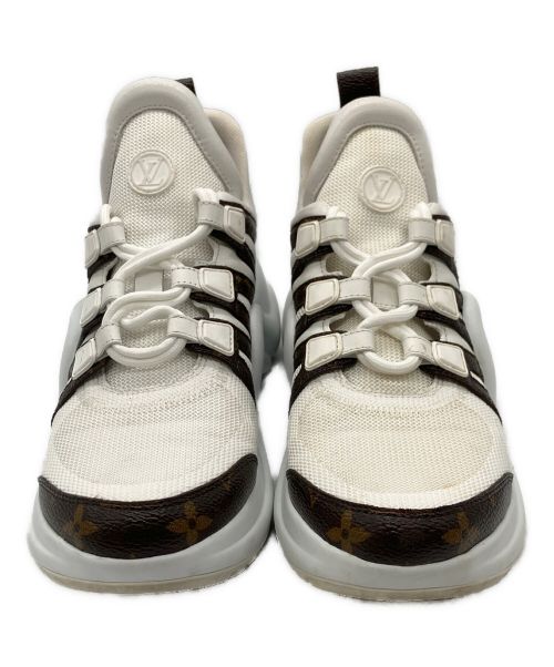 LOUIS VUITTON（ルイ ヴィトン）LOUIS VUITTON (ルイ ヴィトン) モノグラムスニーカー ホワイト サイズ:37 1/2の古着・服飾アイテム