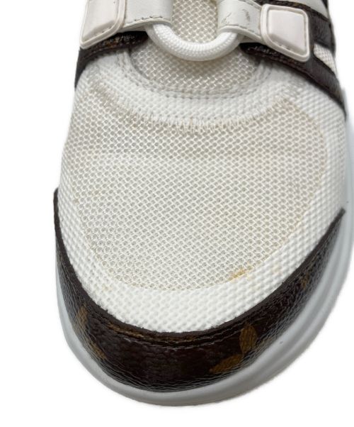 LOUIS VUITTON（ルイ ヴィトン）LOUIS VUITTON (ルイ ヴィトン) モノグラムスニーカー ホワイト サイズ:37 1/2の古着・服飾アイテム