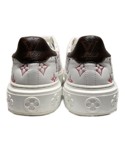 LOUIS VUITTON（ルイ ヴィトン）LOUIS VUITTON (ルイ ヴィトン) タイムアウトラインスニーカー ホワイト サイズ:38の古着・服飾アイテム