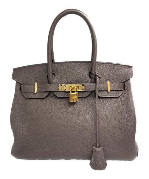 HERMES（エルメス）HERMES (エルメス) バーキン30/ゴールド金具/トゴ/ダークブラウン系/Y刻印 ダークブラウン サイズ:30の古着・服飾アイテム