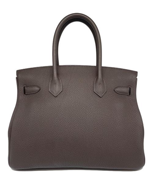 HERMES（エルメス）HERMES (エルメス) バーキン30/ゴールド金具/トゴ/ダークブラウン系/Y刻印 ダークブラウン サイズ:30の古着・服飾アイテム
