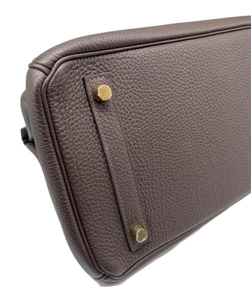 HERMES（エルメス）HERMES (エルメス) バーキン30/ゴールド金具/トゴ/ダークブラウン系/Y刻印 ダークブラウン サイズ:30の古着・服飾アイテム