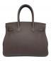 HERMES (エルメス) バーキン30/ゴールド金具/トゴ/ダークブラウン系/Y刻印 ダークブラウン サイズ:30：2100000円