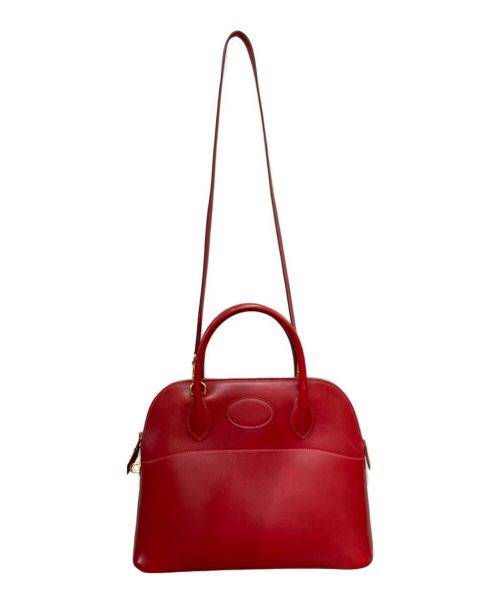 HERMES（エルメス）HERMES (エルメス) ボリード31 ルージュカザック×ゴールド サイズ:31の古着・服飾アイテム