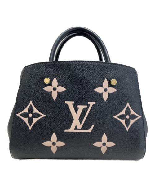 LOUIS VUITTON（ルイ ヴィトン）LOUIS VUITTON (ルイ ヴィトン) モンテーニュBB/ハンドバッグ ブラックの古着・服飾アイテム