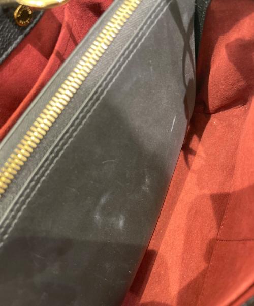 LOUIS VUITTON（ルイ ヴィトン）LOUIS VUITTON (ルイ ヴィトン) モンテーニュBB/ハンドバッグ ブラックの古着・服飾アイテム