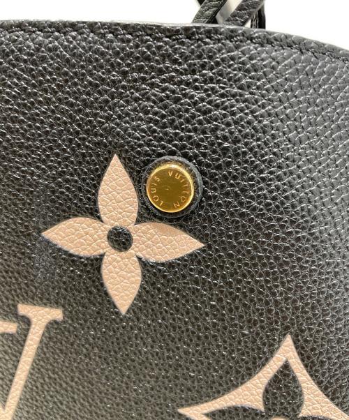LOUIS VUITTON（ルイ ヴィトン）LOUIS VUITTON (ルイ ヴィトン) モンテーニュBB/ハンドバッグ ブラックの古着・服飾アイテム