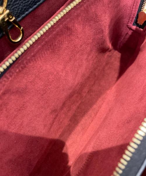 LOUIS VUITTON（ルイ ヴィトン）LOUIS VUITTON (ルイ ヴィトン) モンテーニュBB/ハンドバッグ ブラックの古着・服飾アイテム