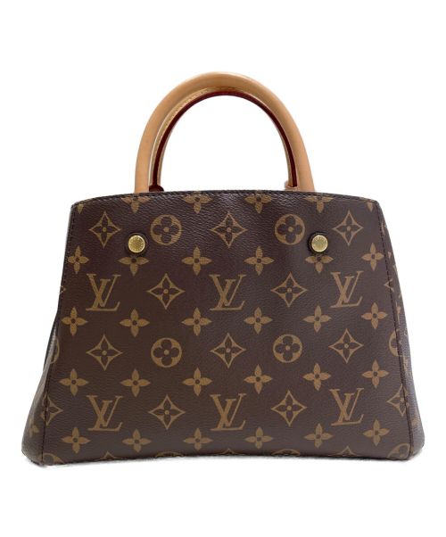 LOUIS VUITTON（ルイ ヴィトン）LOUIS VUITTON (ルイ ヴィトン) モンテーニュBB/ハンドバッグ ブラウンの古着・服飾アイテム