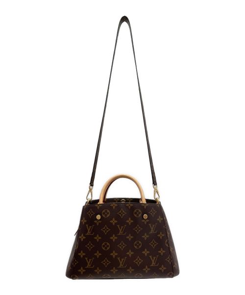 LOUIS VUITTON（ルイ ヴィトン）LOUIS VUITTON (ルイ ヴィトン) モンテーニュBB/ハンドバッグ ブラウンの古着・服飾アイテム