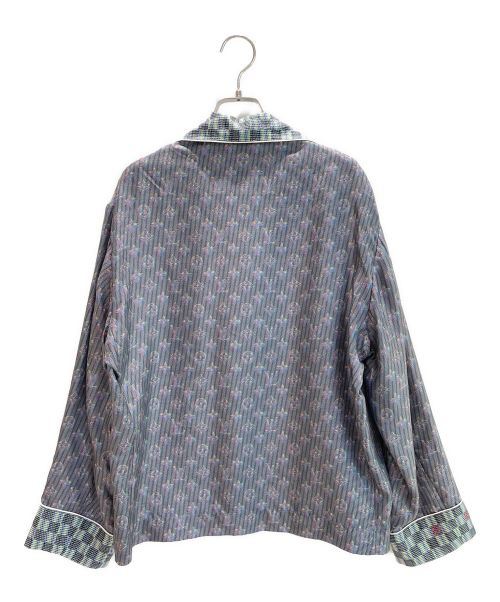 LOUIS VUITTON（ルイ ヴィトン）LOUIS VUITTON (ルイ ヴィトン) ヴァージル シルク ボタン パジャマ シャツ マルチカラー サイズ:34の古着・服飾アイテム