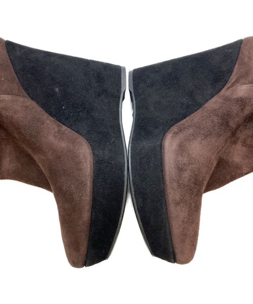 PRADA（プラダ）PRADA (プラダ) ロングブーツ ブラウン サイズ:37cmの古着・服飾アイテム