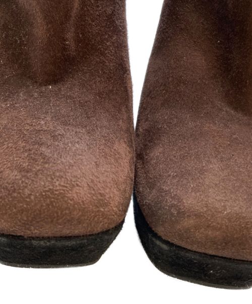 PRADA（プラダ）PRADA (プラダ) ロングブーツ ブラウン サイズ:37cmの古着・服飾アイテム