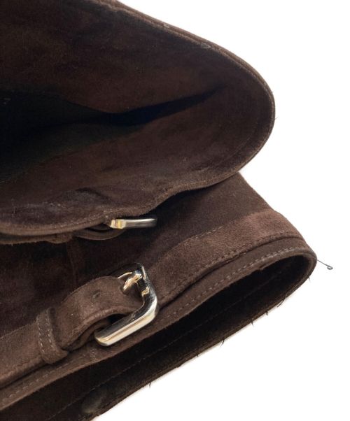 PRADA（プラダ）PRADA (プラダ) ロングブーツ ブラウン サイズ:37cmの古着・服飾アイテム