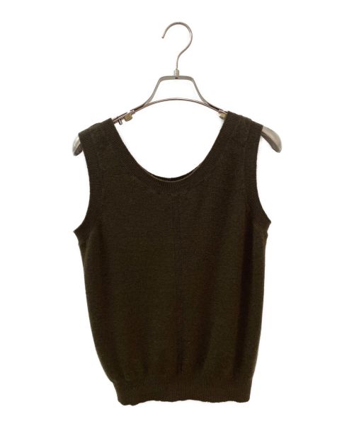 THE ROW（ザ ロウ）THE ROW (ザ ロウ) ショートスリーブアンサンブルカーディガン オリーブ サイズ:XSの古着・服飾アイテム