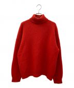 ARTS&SCIENCEアーツアンドサイエンス）の古着「Back Line Turtleneck Sweater」｜レッド