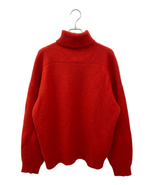 ARTS&SCIENCE（アーツアンドサイエンス）ARTS&SCIENCE (アーツアンドサイエンス) Back Line Turtleneck Sweater レッド サイズ:1の古着・服飾アイテム