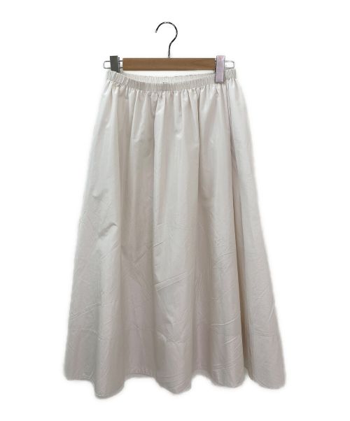 THE ROW（ザ ロウ）THE ROW (ザ ロウ) シルクロングスカート ホワイト サイズ:XSの古着・服飾アイテム