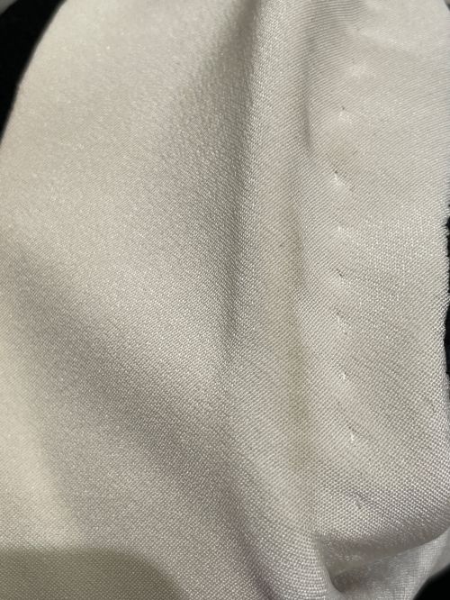 CHANEL（シャネル）CHANEL (シャネル) バイカラージャケット ホワイト×ブラック サイズ:34の古着・服飾アイテム