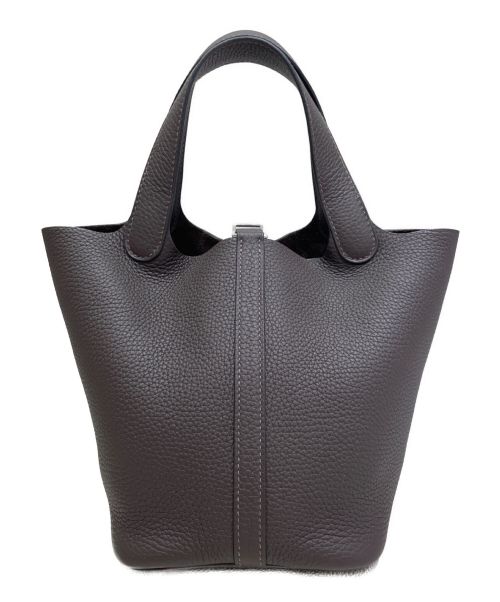 HERMES（エルメス）HERMES (エルメス) ピコタンロックPM ブラウン サイズ:PMの古着・服飾アイテム