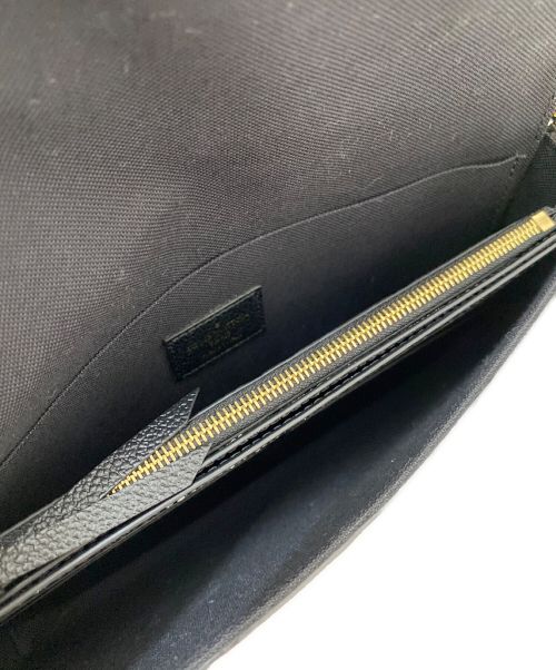 LOUIS VUITTON（ルイ ヴィトン）LOUIS VUITTON (ルイ ヴィトン) ポシェット・フェリシー/ショルダーバッグ ブラックの古着・服飾アイテム