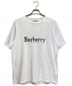 BURBERRYバーバリー）の古着「刺繍ロゴTシャツ」｜ホワイト