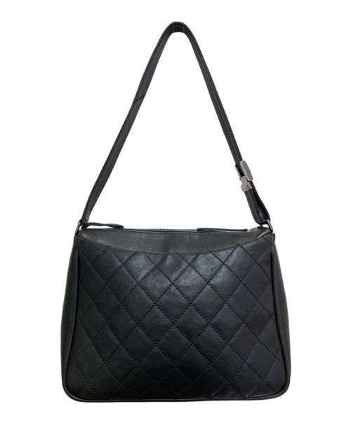 CHANEL（シャネル）CHANEL (シャネル) マトラッセショルダーバッグ ブラックの古着・服飾アイテム
