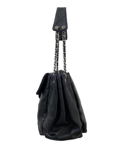 CHANEL（シャネル）CHANEL (シャネル) ワイルドステッチチェーンショルダーバッグ ブラックの古着・服飾アイテム