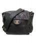 CHANEL (シャネル) ワイルドステッチチェーンショルダーバッグ ブラック：228000円