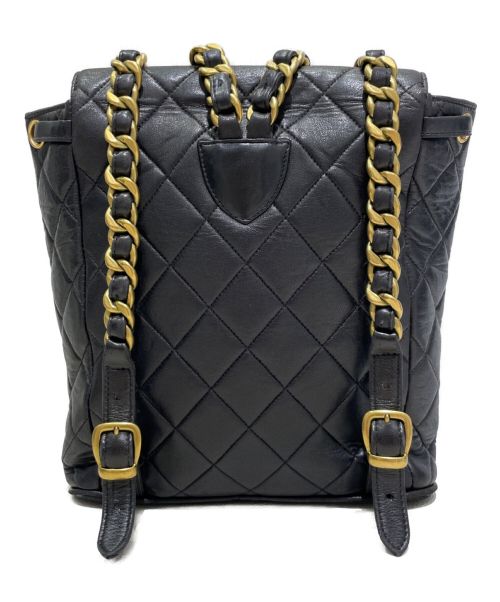 CHANEL（シャネル）CHANEL (シャネル) マトラッセリュック ブラックの古着・服飾アイテム